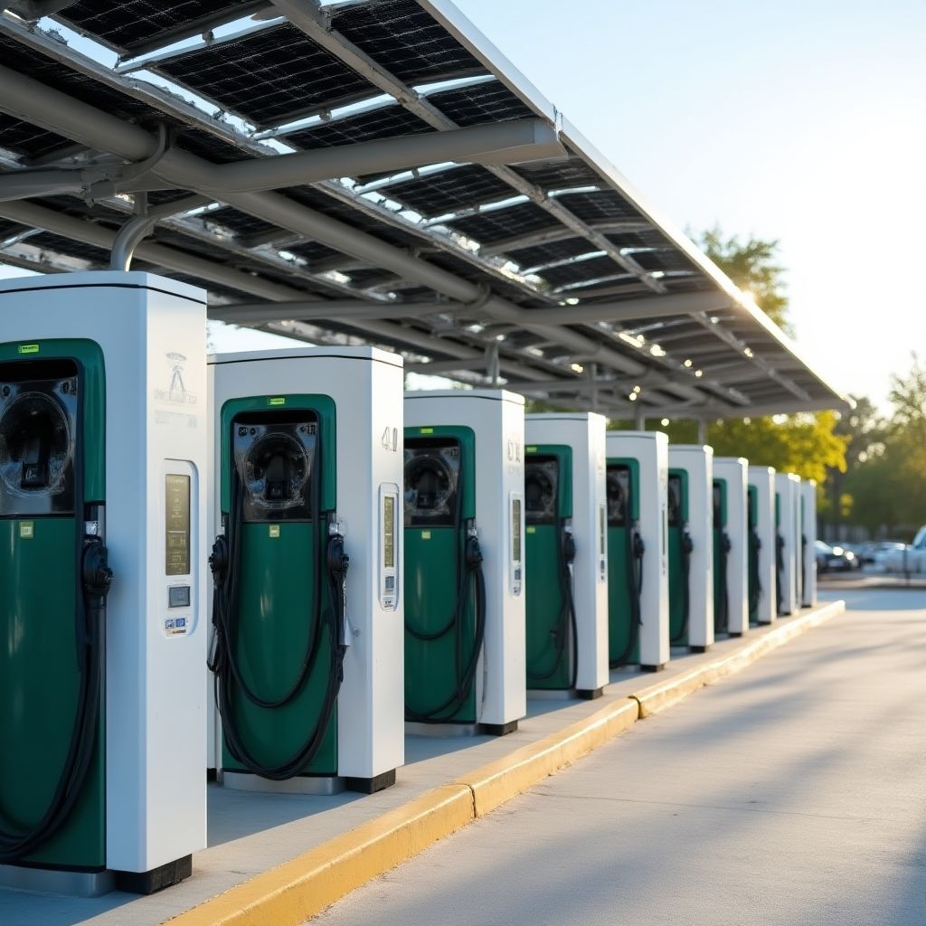 Puntos de carga para vehículos eléctricos